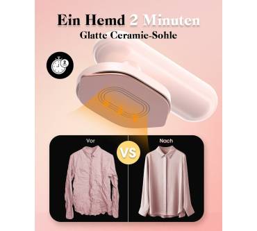 Produktbild Jack & Rose Mini Reisebügeleisen Kabellos