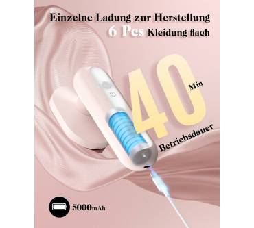 Produktbild Jack & Rose Mini Reisebügeleisen Kabellos