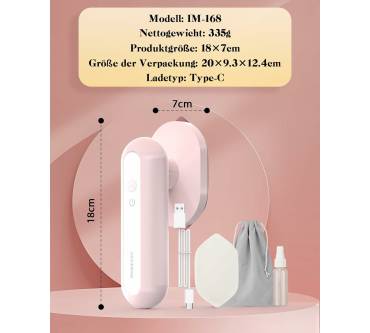 Produktbild Jack & Rose Mini Reisebügeleisen Kabellos