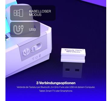 Produktbild Endorfy Thock 75% Wireless Pudding