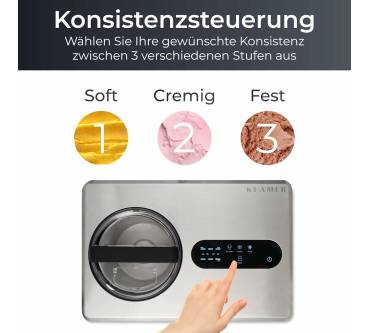 Produktbild Klamer Eismaschine Pro 2L