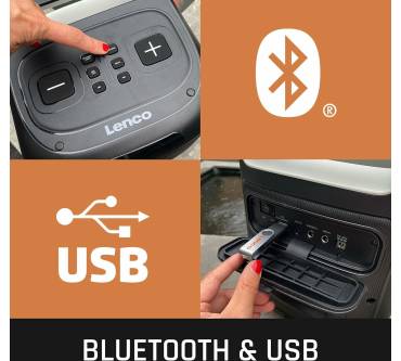 Produktbild Lenco PA-101BK