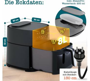 Produktbild Stillstern SteamPro View 8L