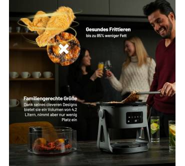 Produktbild Lauben Glass&Grill Air Fryer 3in1 5500BG