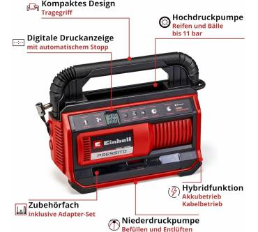 Produktbild Einhell Pressito 18/25 Hybrid