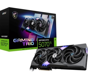 Produktbild MSI GeForce RTX 5070 Ti Gaming Trio