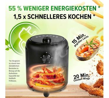 Produktbild Gourmetmaxx Heißluftfritteuse 2.3l
