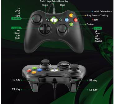 Produktbild Diswoe Controller für Xbox 360/PC
