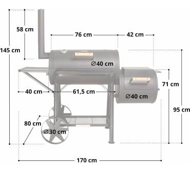 Produktbild Taino Yuma Smoker