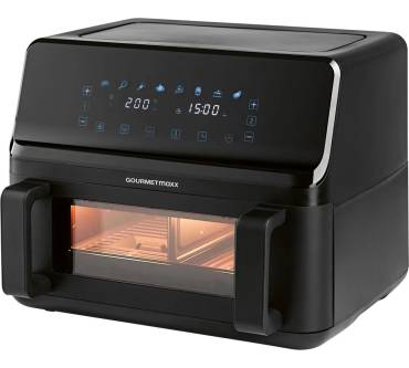 Produktbild Gourmetmaxx Vario-Doppelkammer Heißluftfritteuse 9L