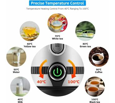 Produktbild ForMe 817 - Elektrischer Wasserkocher aus Edelstahl