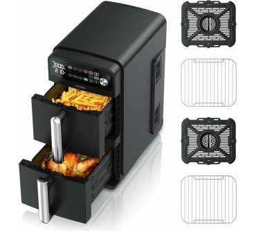 Produktbild Arendo Dual Vertical Airfryer