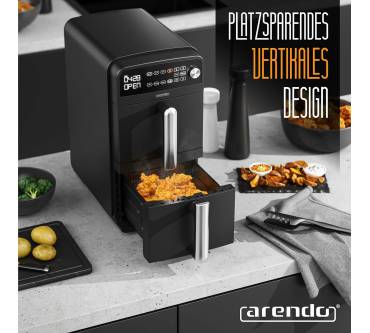 Produktbild Arendo Dual Vertical Airfryer