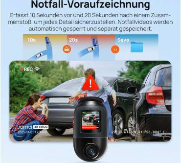 Produktbild 70mai Dash Cam 4K Omni