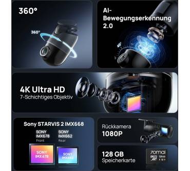 Produktbild 70mai Dash Cam 4K Omni