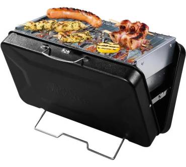 Produktbild Lidl Grillmeister Holzkohle Koffergrill
