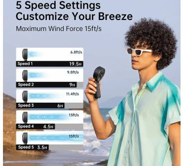 Produktbild Jisulife Handventilator Life7