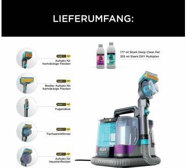 Produktbild Shark StainStriker HairPro PX250EUT