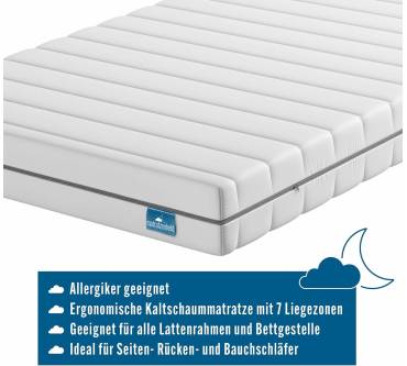 Produktbild Matratzenheld Classic Kaltschaummatratze