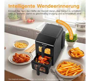 Produktbild Llivekit Heißluftfritteuse 10L Double Stack