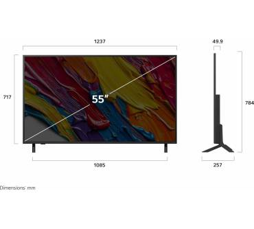 Produktbild LG 55QNED82A6B