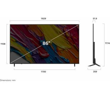 Produktbild LG 86QNED82A6B