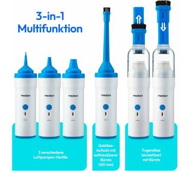 Produktbild Medion Life 3in1 Akku-Handstaubsauger (MD 19877)