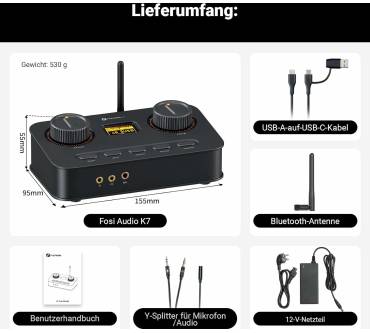 Produktbild Fosi Audio K7
