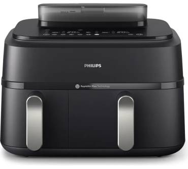 Produktbild Philips Airfryer 5000 Series Steam Dual Basket NA552/00