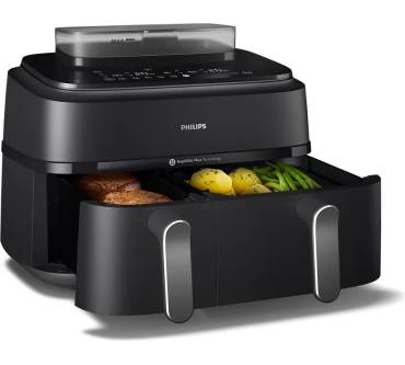 Produktbild Philips Airfryer 5000 Series Steam Dual Basket NA552/00