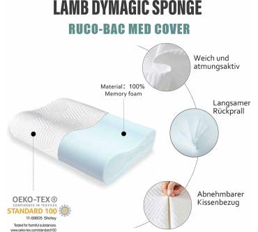 Produktbild LAMB Memory Foam Nackenstützkissen