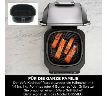 Produktbild Ninja 5-in-1-Grill & -Heißluftfritteuse EG351EU