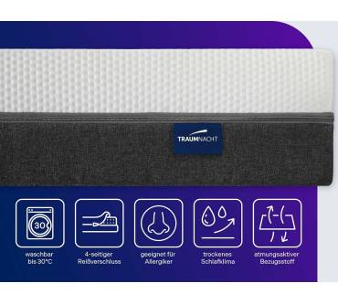 Produktbild Traumnacht Cozy 7-Zonen Kaltschaummatratze
