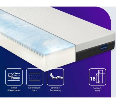 Produktbild Traumnacht Cozy 7-Zonen Kaltschaummatratze