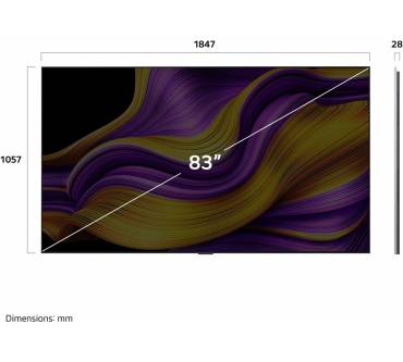 Produktbild LG OLED83G57LW