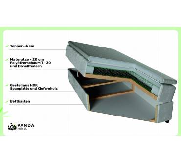 Produktbild Panda Möbel Everest Boxspringbett