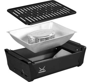 Produktbild Sansibar Holzkohlegrill mit Aktivbelüftung