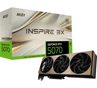 Produktbild MSI GeForce RTX 5070 Inspire 3X OC