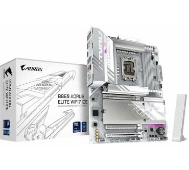 Produktbild GigaByte B860 Aorus Elite WiFi7 Ice