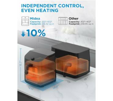 Produktbild Midea Air Fryer MAD1100DADK