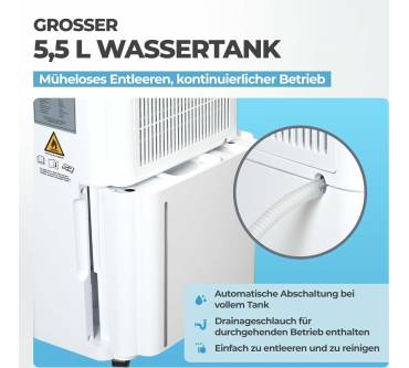 Produktbild Klamer Luftentfeuchter 25L Wifi