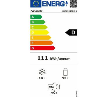 Produktbild Hanseatic HKS8555GDW-2
