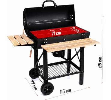 Produktbild Lehmann Holzkohlegrill mit Grillrost XL