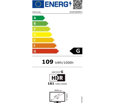 Produktbild Samsung GU65U8099F