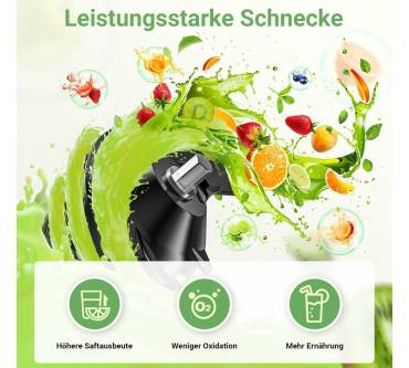 Produktbild Aobosi Slow Juicer mit 110 mm-Öffnung