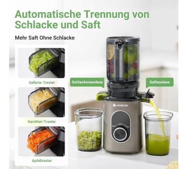 Produktbild Aobosi Slow Juicer mit 110 mm-Öffnung