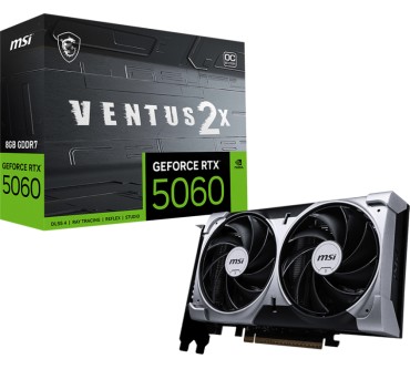 Produktbild MSI GeForce RTX 5060 8G Ventus 2X OC