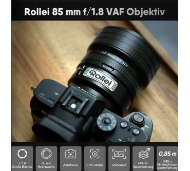 Produktbild Rollei AF 85 mm F/1.8