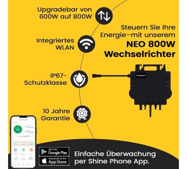 Produktbild EPP Solar 880 W Balkonkraftwerk (2 x 440 W)