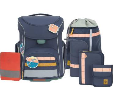 Produktbild Lässig Schulranzen Set 7-teilig Slim - Unique